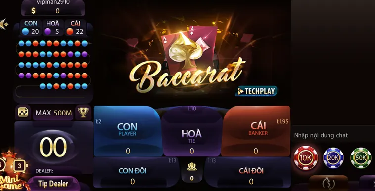 Chinh Phục Siêu Phẩm Baccarat Livestream Tại ManClub Với Tỷ Lệ Thắng Lớn
