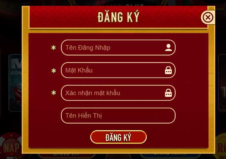 Quy Trình Đăng Ký ManClub Nhanh Chóng An Toàn Cho Mọi Game Thủ