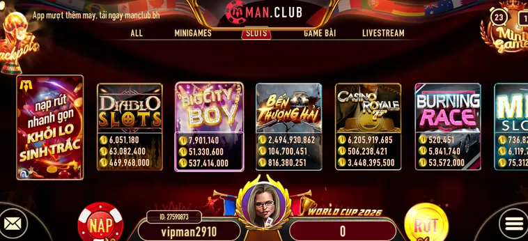 Danh Mục Game Nổ Hũ ManClub Đẳng Cấp Số Một Việt Nam Hiện Nay