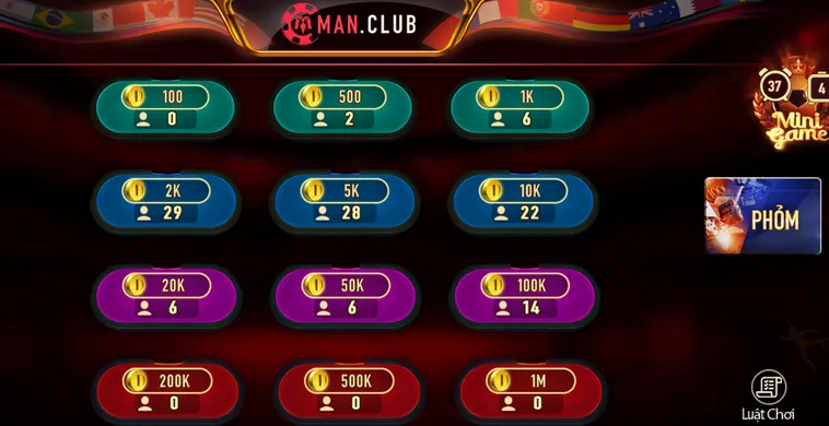 Phỏm Tại ManClub Đấu Trường Đỉnh Cao Với Cơ Hội Nhân Đôi Tài Khoản Mỗi Ngày