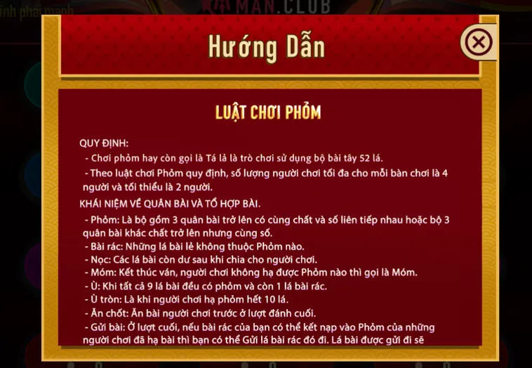 Phỏm Tại ManClub Đấu Trường Đỉnh Cao Với Cơ Hội Nhân Đôi Tài Khoản Mỗi Ngày