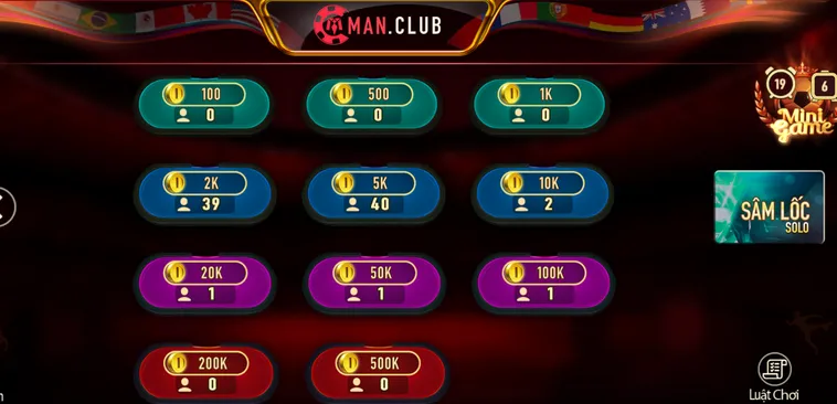 Sâm Lốc Tại ManClub Đấu Trường 1 Đối 1 Đỉnh Cao Với Tiền Thưởng Siêu Khủng