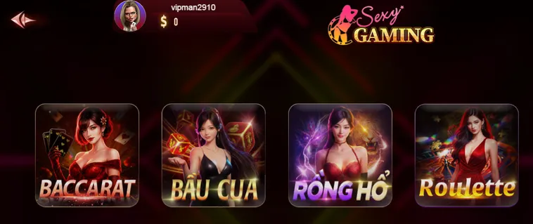 Sexy Gaming Livestream Tại ManClub Trải Nghiệm Sòng Bạc Đầy Lôi Cuốn Với Dealer Nóng Bỏng